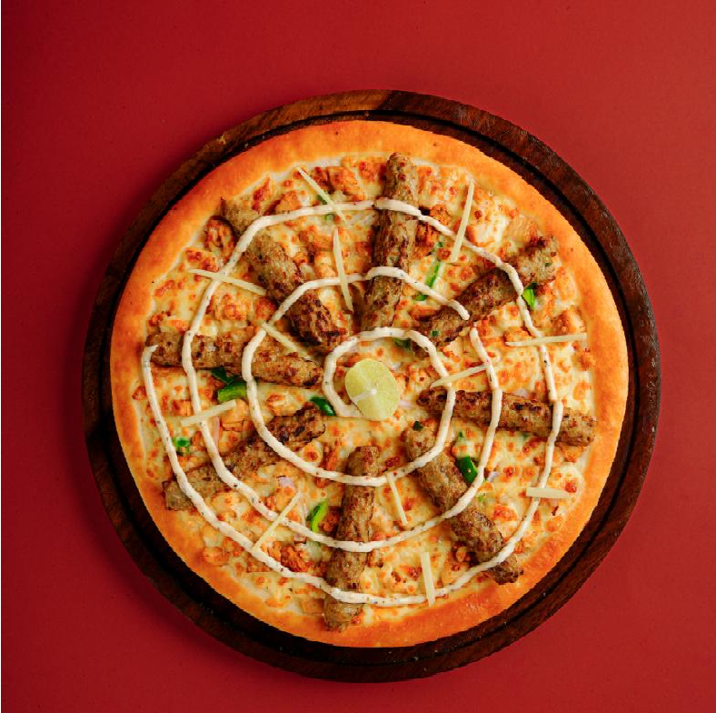 KABAB CRUST PIZZA
